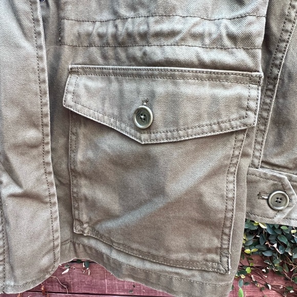 Madewell Northover Jacket Military Style Olive Green in XS (LIKE NEW!) - Picture 7 of 9